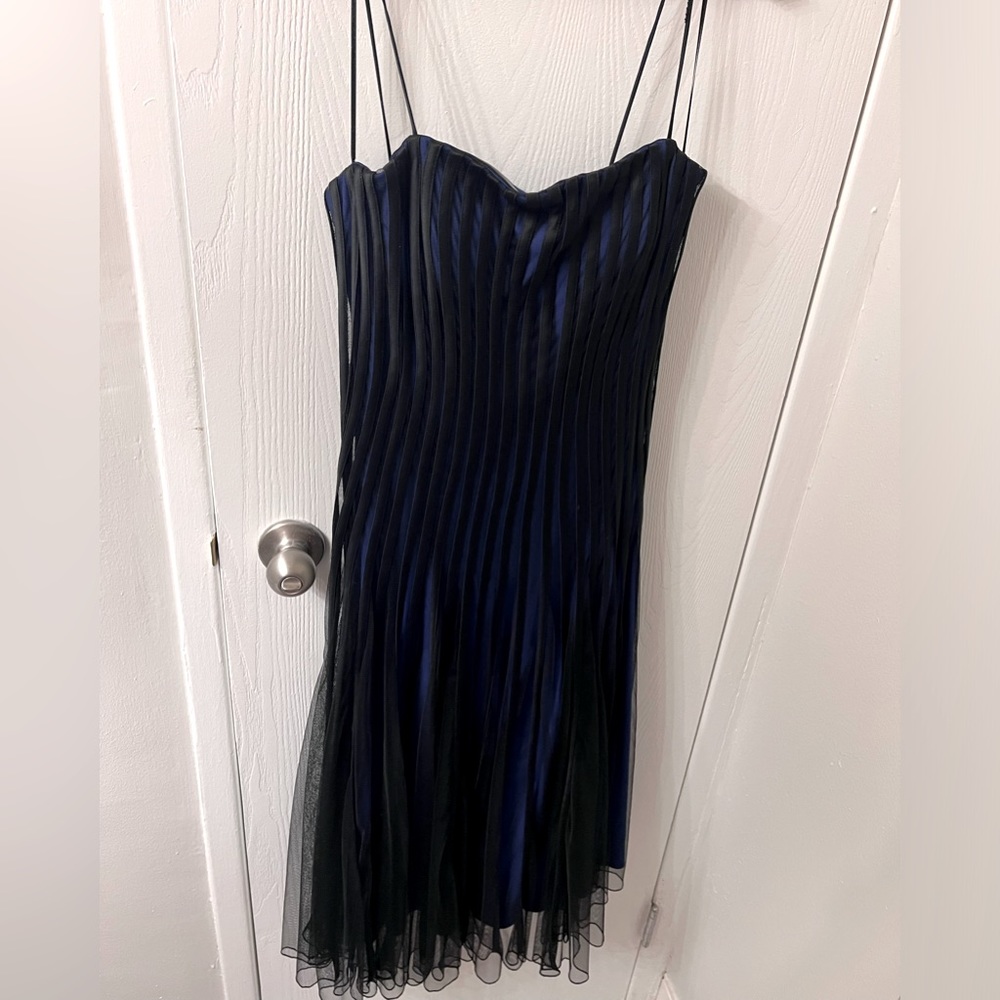 Beautiful black and blue dress